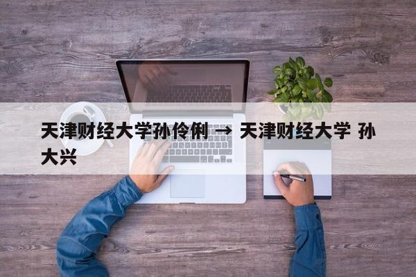天津财经大学孙伶俐 → 天津财经大学 孙大兴